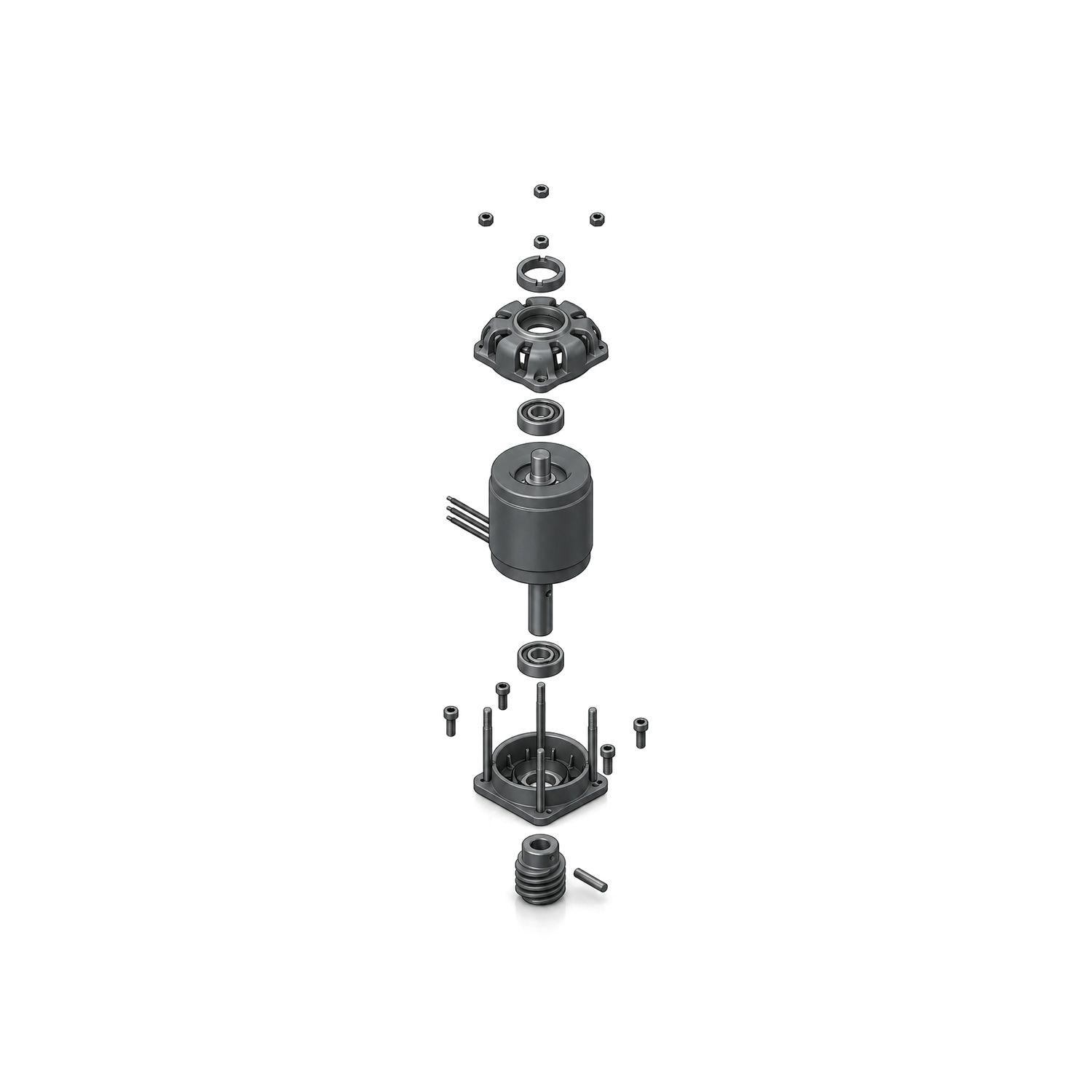 Nice ROBO 600 İç Motor ( SPAMG602D00A )